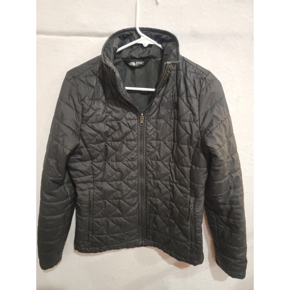 The North Face Women's S Thermoball Full Zip Insulated‎ Jacket Black Lightweight